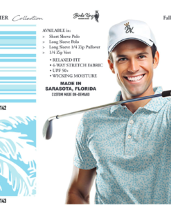 Men’s Polo Ice Blue / Glacier Collection