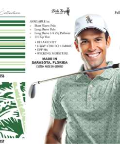 Men’s Polo Green / Mint Collection