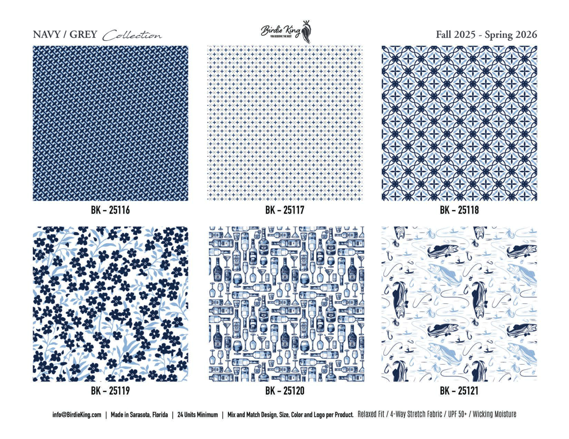 Men’s Polo Navy / Grey Collection - Image 2