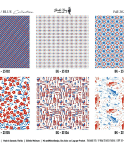 Alternative view of Men’s Polo Red / White / Blue Collection